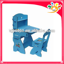 children study table can rise and fall adjustable wooden study table for children